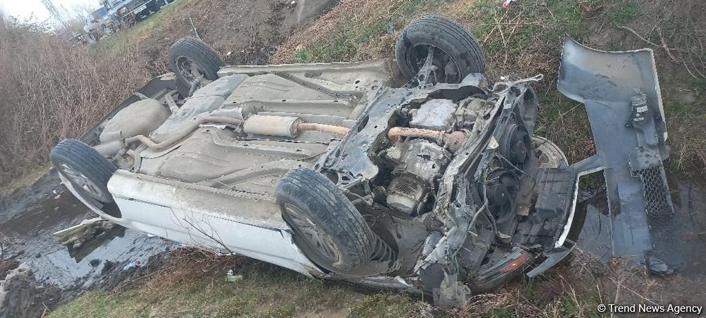 Bərdədə yol qəzası olub, bir nəfər ölüb (FOTO)