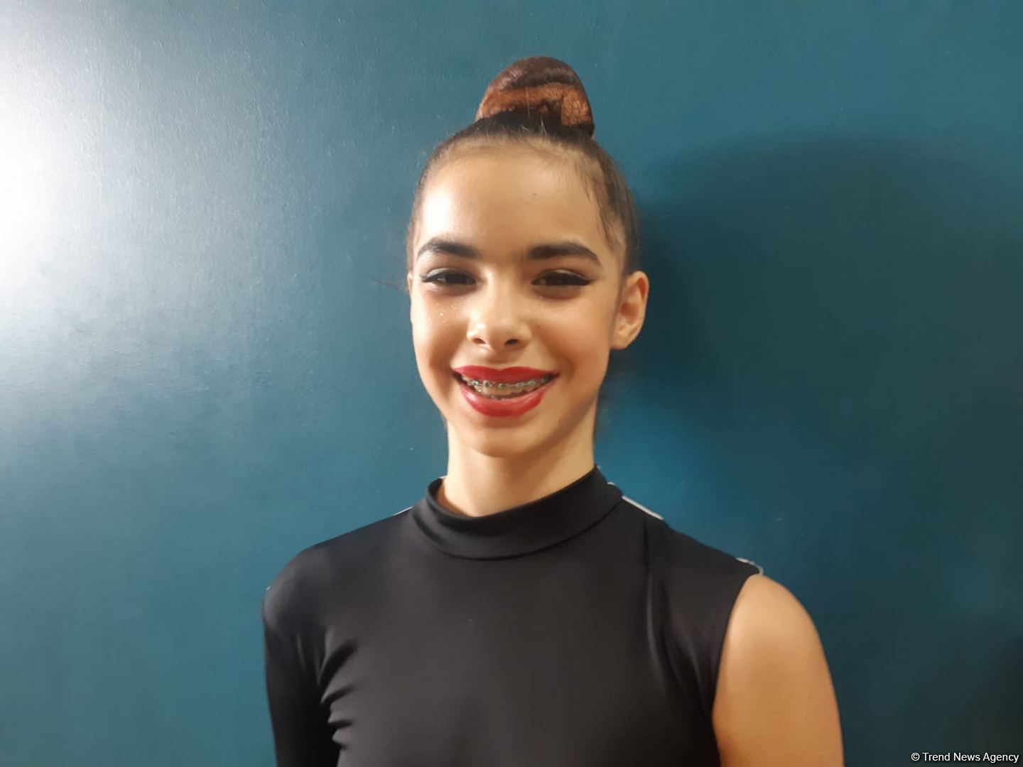 Bədii gimnastika üzrə Azərbaycan çempionatı bu il ilk yarışım oldu - Gənc atlet