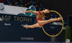 Bakıda bədii gimnastika üzrə 28-ci Azərbaycan çempionatının final gününə start verilib (FOTO)