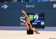 Bakıda bədii gimnastika üzrə 28-ci Azərbaycan çempionatının final gününə start verilib (FOTO)