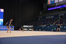 Bakıda bədii gimnastika üzrə 28-ci Azərbaycan çempionatının final gününə start verilib (FOTO)