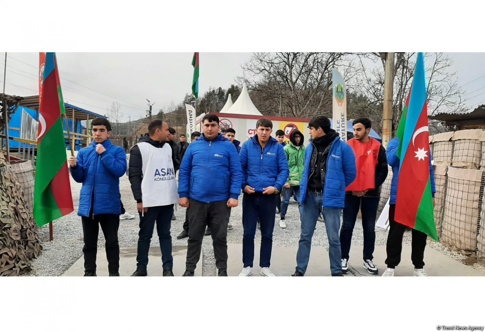 Laçın-Xankəndi yolunda etiraz aksiyası 104 gündür davam edir (FOTO)