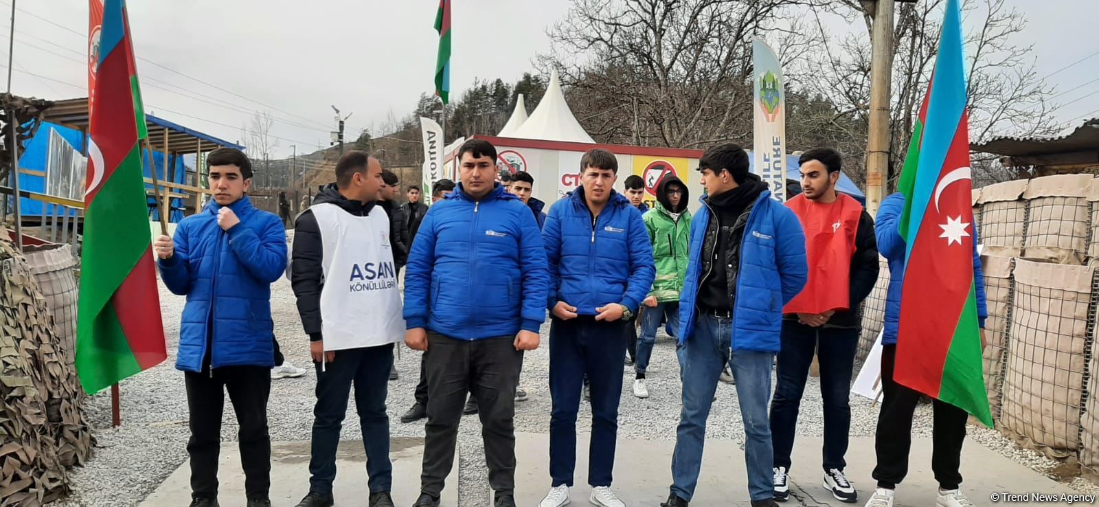 Laçın-Xankəndi yolunda etiraz aksiyası 104 gündür davam edir (FOTO)