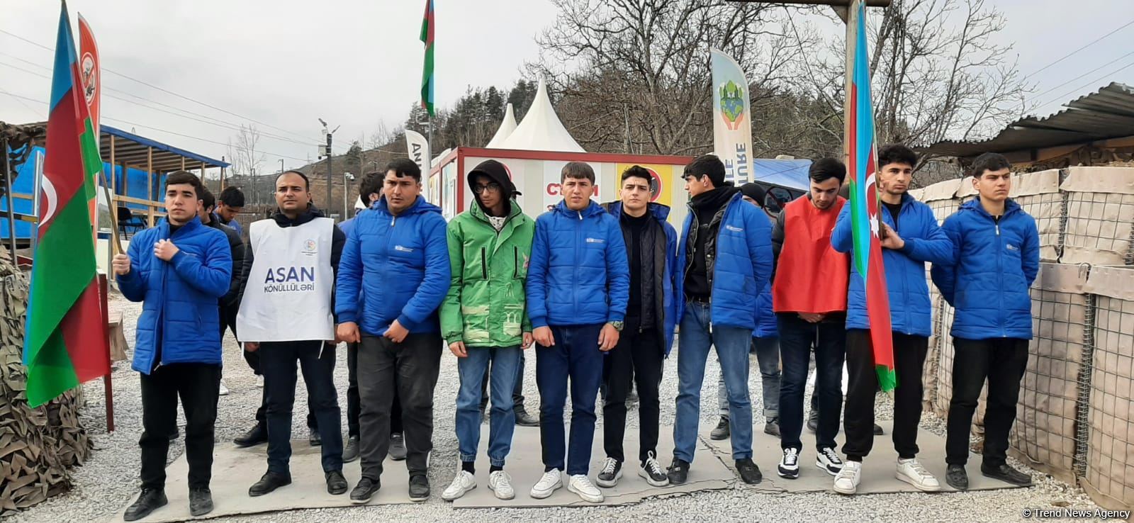 Laçın-Xankəndi yolunda etiraz aksiyası 104 gündür davam edir (FOTO)