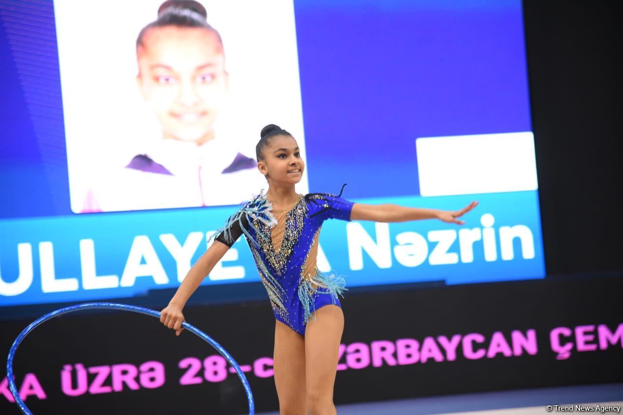 Bakıda bədii gimnastika üzrə 28-ci Azərbaycan çempionatının final gününə start verilib (FOTO)