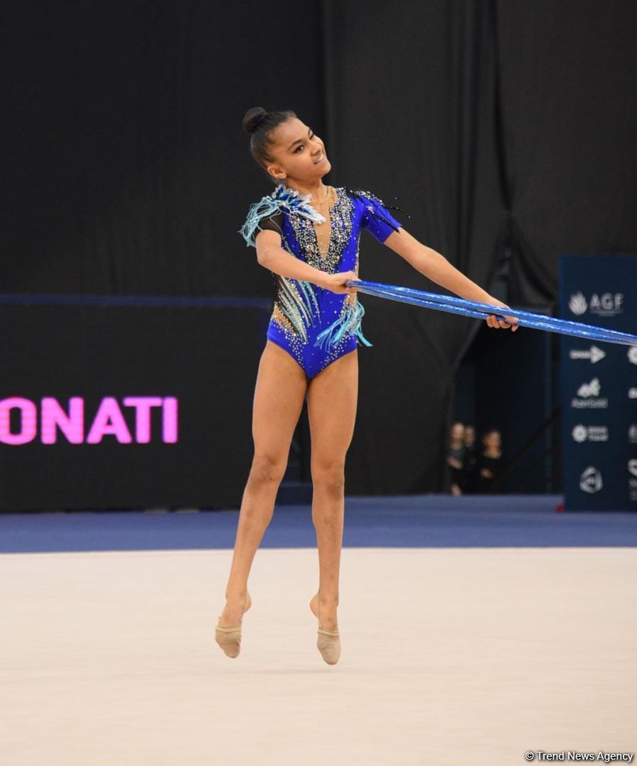 Bakıda bədii gimnastika üzrə 28-ci Azərbaycan çempionatının final gününə start verilib (FOTO)