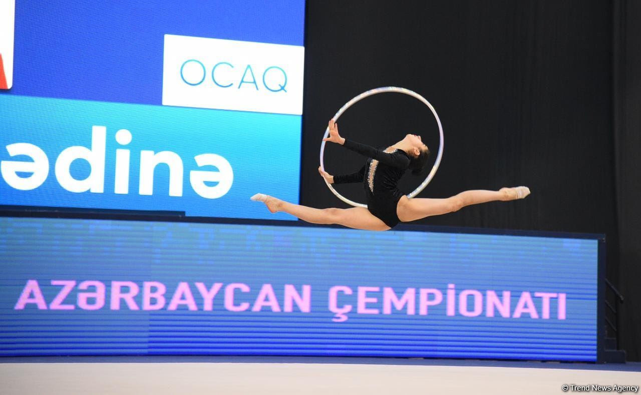 Bakıda bədii gimnastika üzrə 28-ci Azərbaycan çempionatının final gününə start verilib (FOTO)