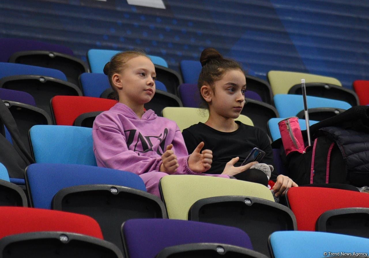 Bakıda bədii gimnastika üzrə 28-ci Azərbaycan çempionatının final gününə start verilib (FOTO)