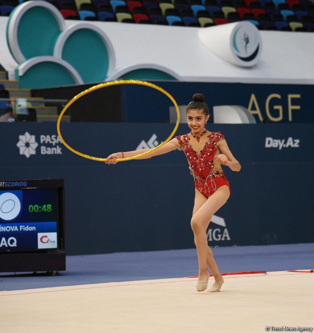 Bakıda bədii gimnastika üzrə 28-ci Azərbaycan çempionatının final gününə start verilib (FOTO)