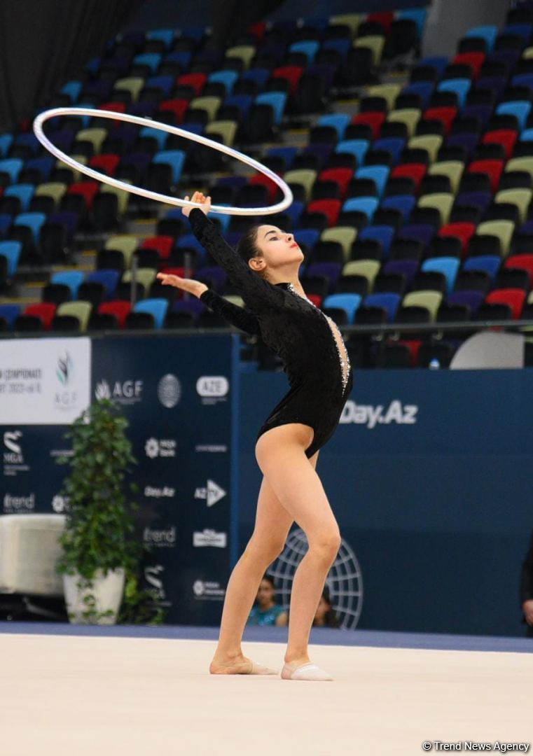 Bakıda bədii gimnastika üzrə 28-ci Azərbaycan çempionatının final gününə start verilib (FOTO)