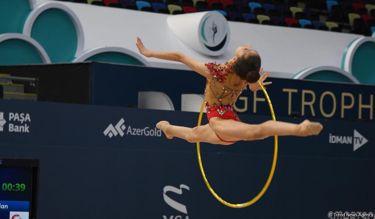 Bakıda bədii gimnastika üzrə 28-ci Azərbaycan çempionatının final gününə start verilib (FOTO)