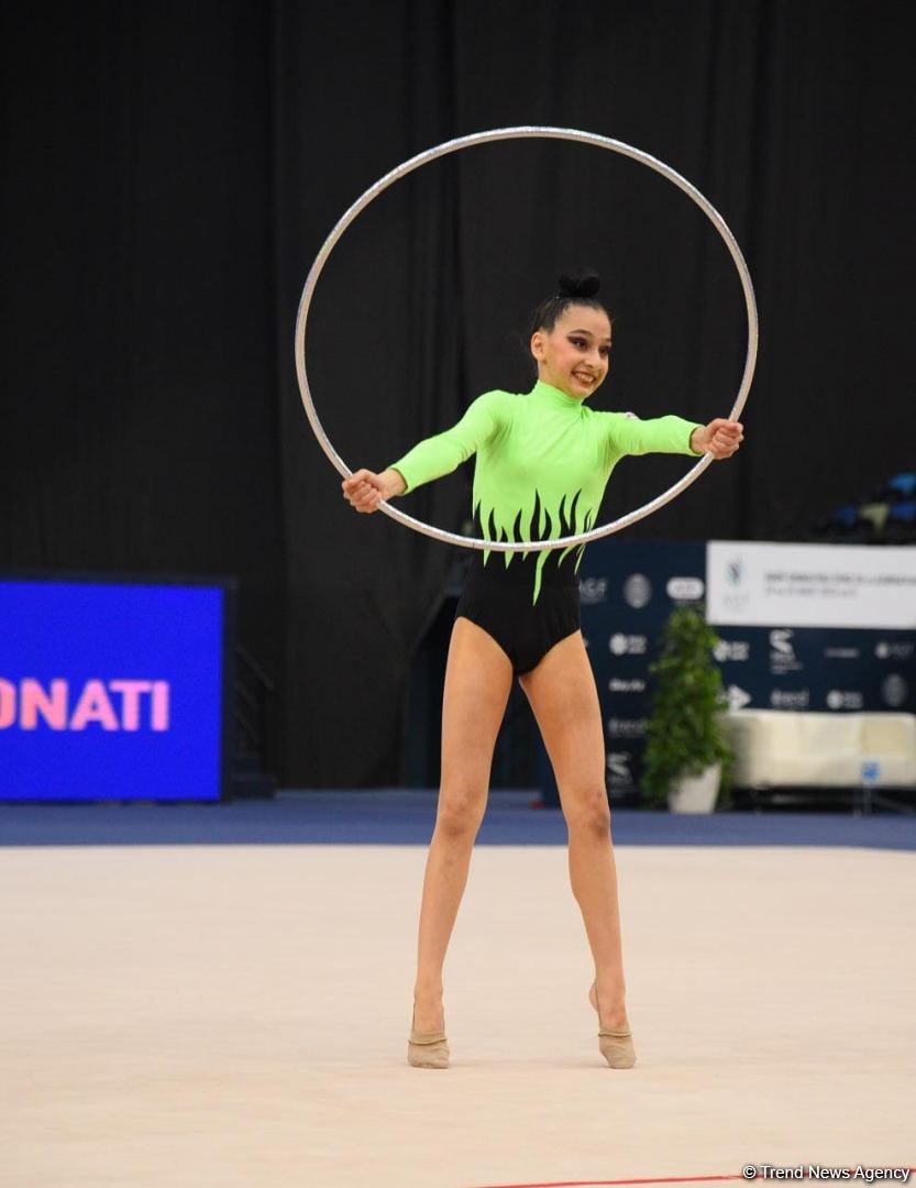 Bakıda bədii gimnastika üzrə 28-ci Azərbaycan çempionatının final gününə start verilib (FOTO)
