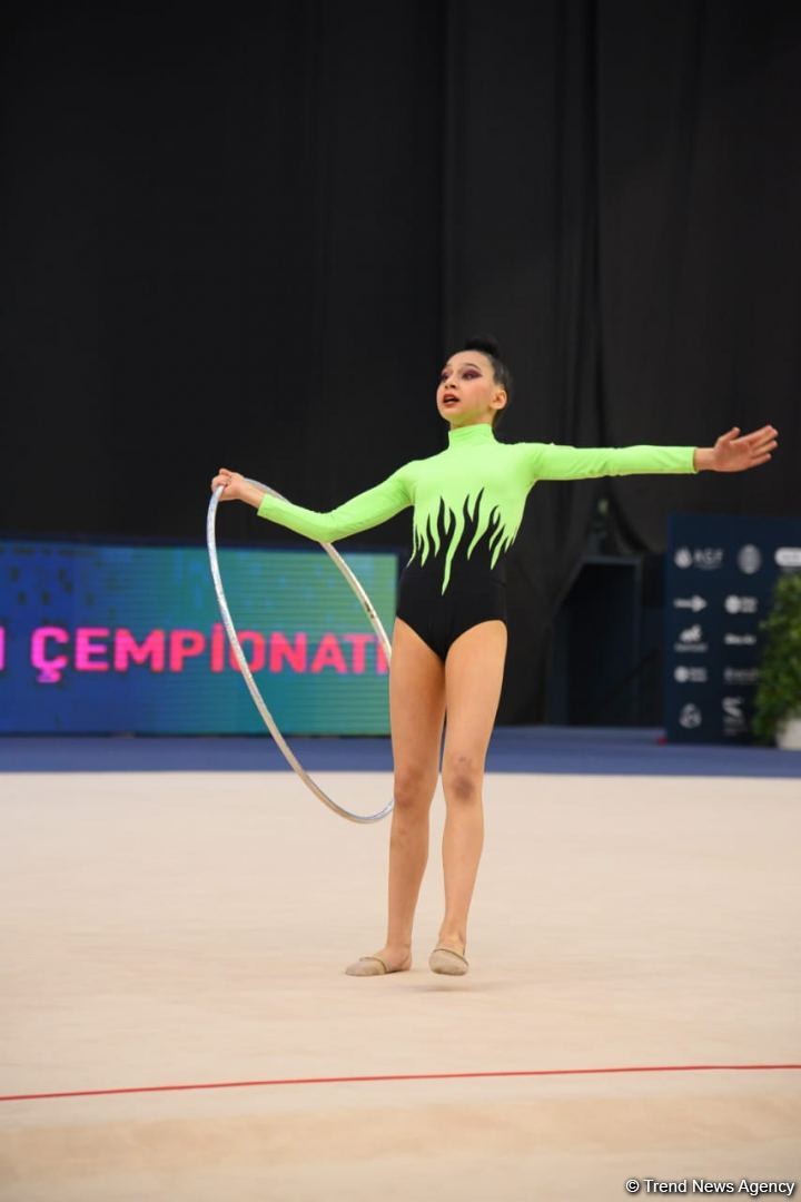 Bakıda bədii gimnastika üzrə 28-ci Azərbaycan çempionatının final gününə start verilib (FOTO)