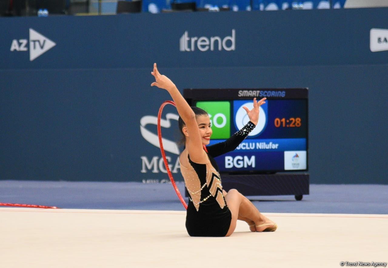 Bakıda bədii gimnastika üzrə 28-ci Azərbaycan çempionatının final gününə start verilib (FOTO)