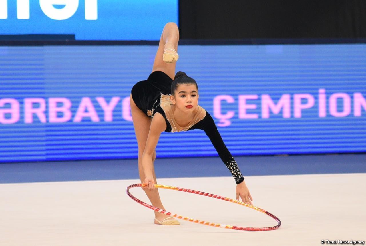 Bakıda bədii gimnastika üzrə 28-ci Azərbaycan çempionatının final gününə start verilib (FOTO)