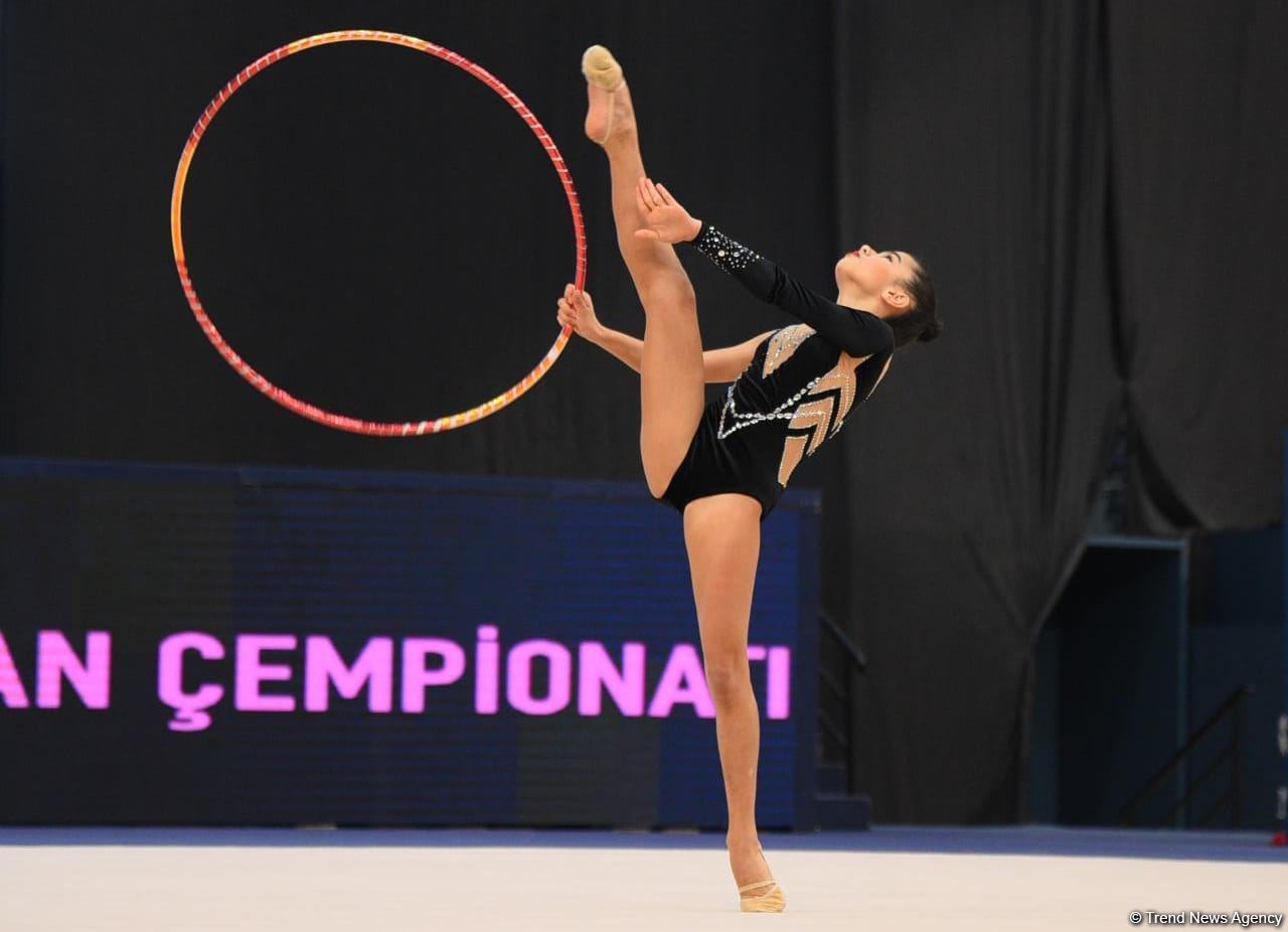 Bakıda bədii gimnastika üzrə 28-ci Azərbaycan çempionatının final gününə start verilib (FOTO)