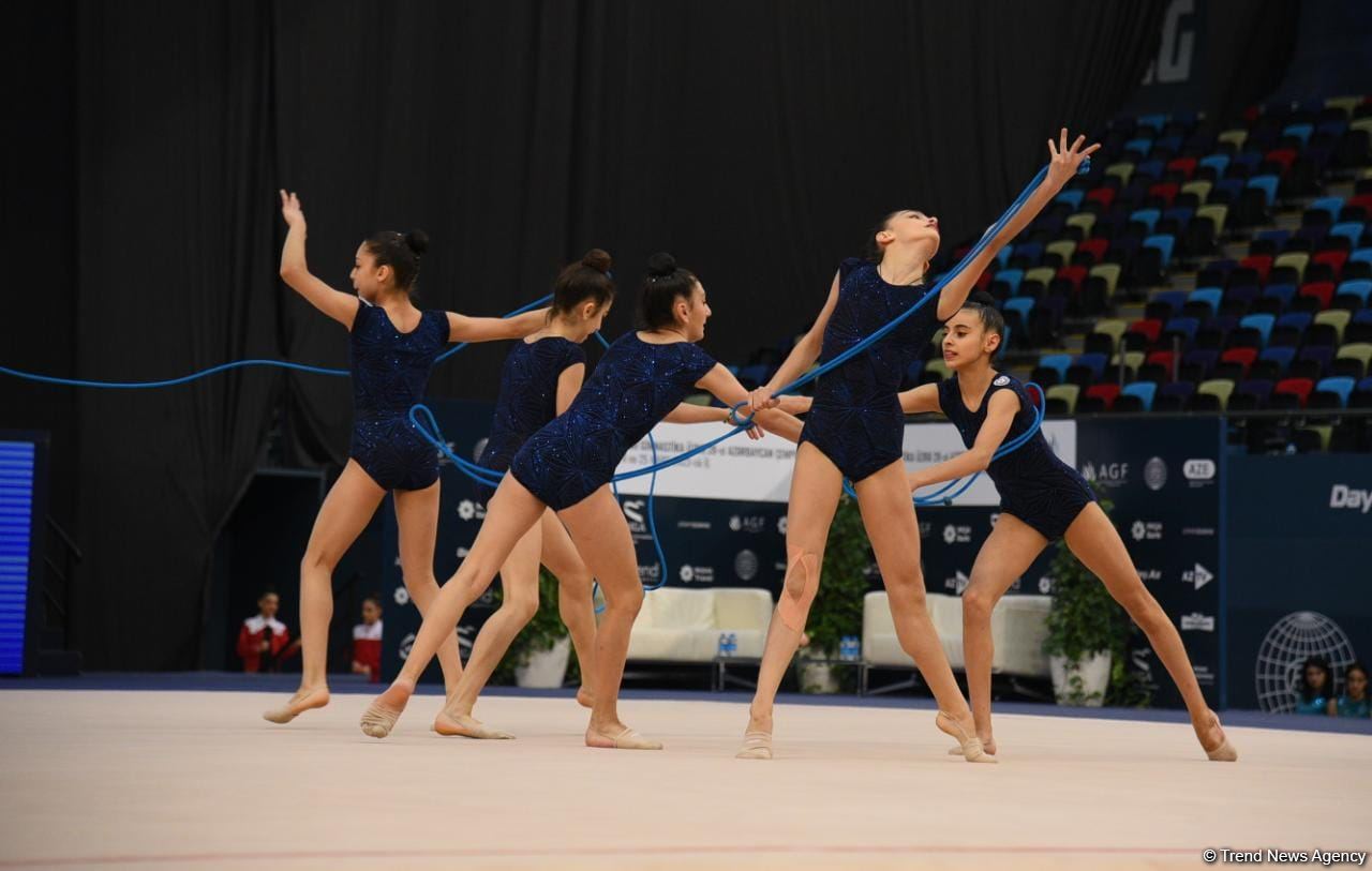 Bakıda bədii gimnastika üzrə 28-ci Azərbaycan çempionatının final gününə start verilib (FOTO)