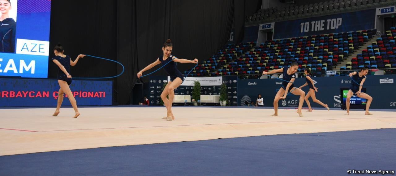 Bakıda bədii gimnastika üzrə 28-ci Azərbaycan çempionatının final gününə start verilib (FOTO)