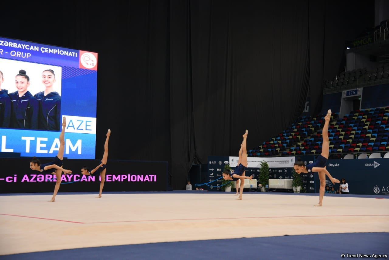 Bakıda bədii gimnastika üzrə 28-ci Azərbaycan çempionatının final gününə start verilib (FOTO)