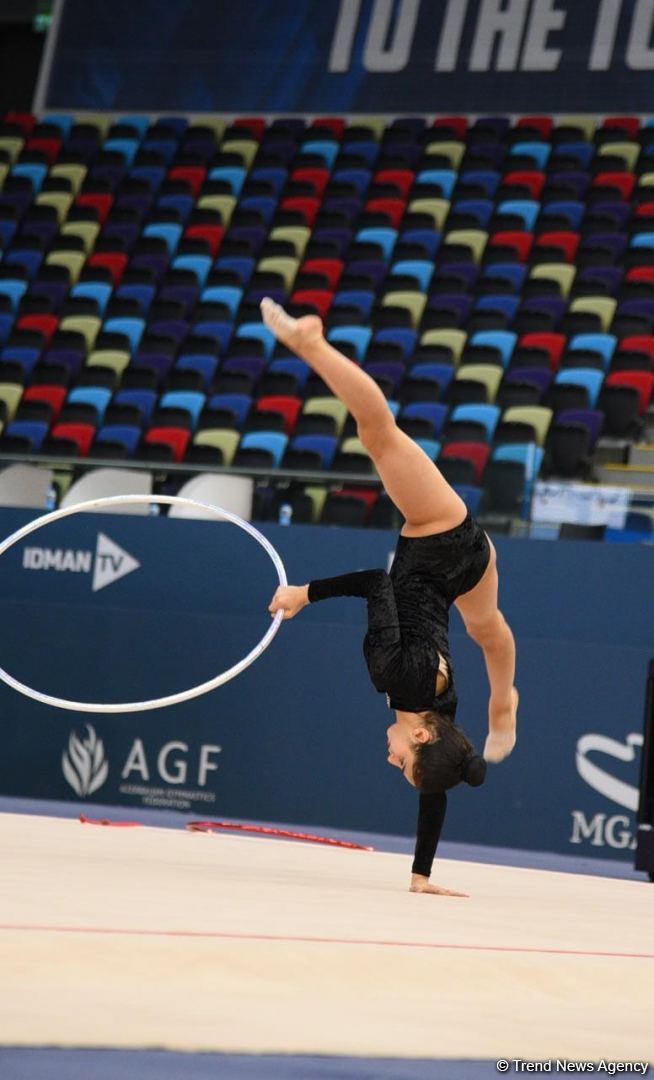 Bakıda bədii gimnastika üzrə 28-ci Azərbaycan çempionatının final gününə start verilib (FOTO)