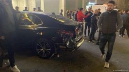 Bakıda zəncirvari qəza baş verib (FOTO)