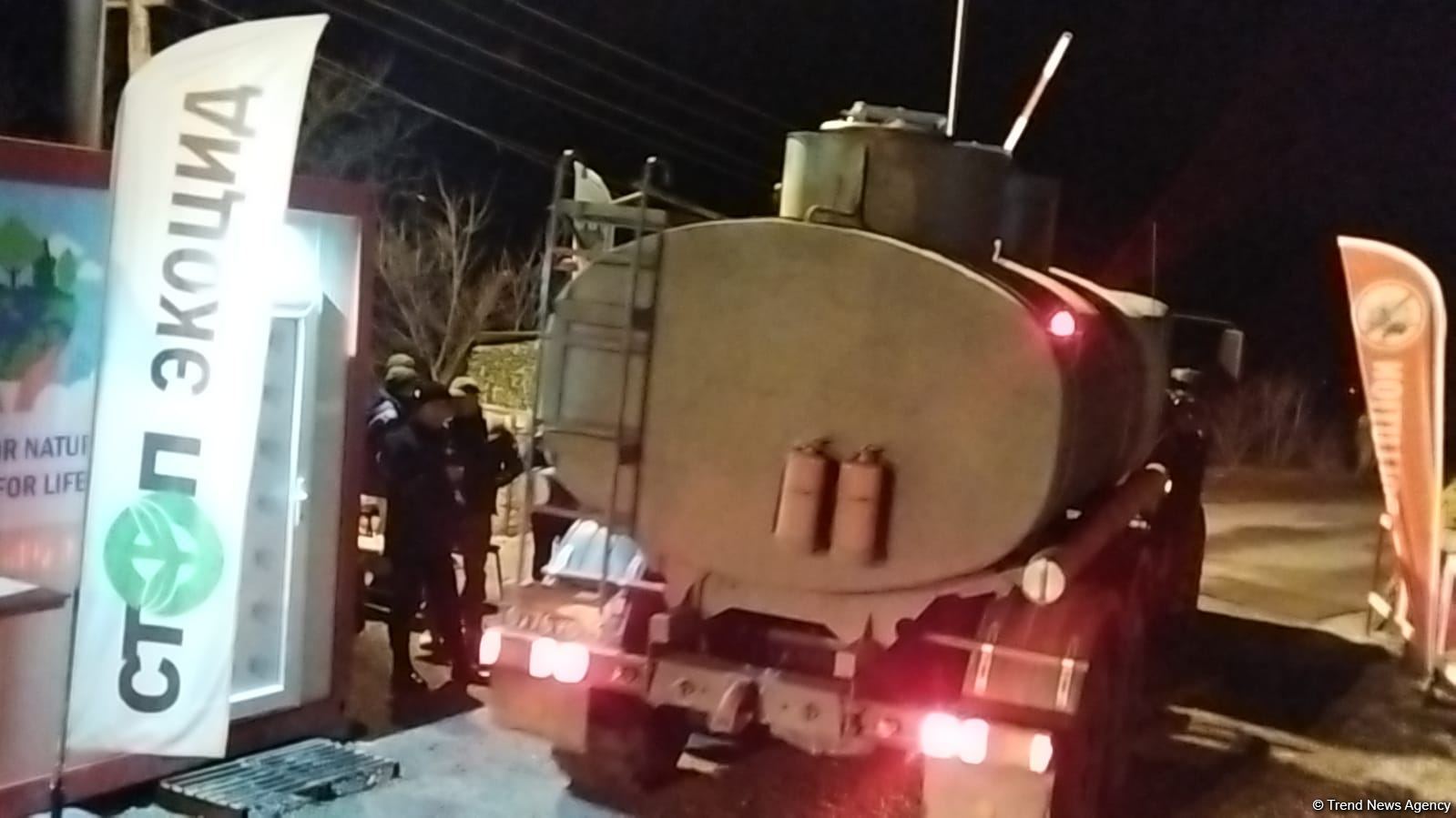 Sülhməramlılara aid 23 avtomobil Laçın yolundan maneəsiz keçib (FOTO)