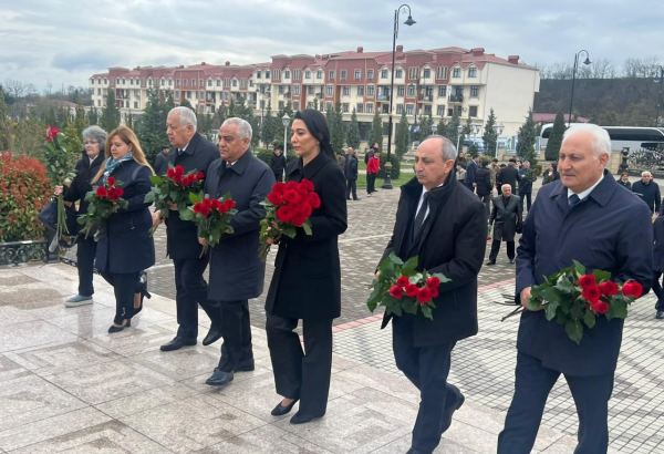 Quba rayonunda 31 Mart - Azərbaycanlıların Soyqırımı qurbanlarının xatirəsi anılır (FOTO)