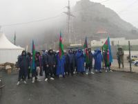 Sülhməramlılara aid maşın karvanı Laçın yolundan maneəsiz keçib (FOTO)