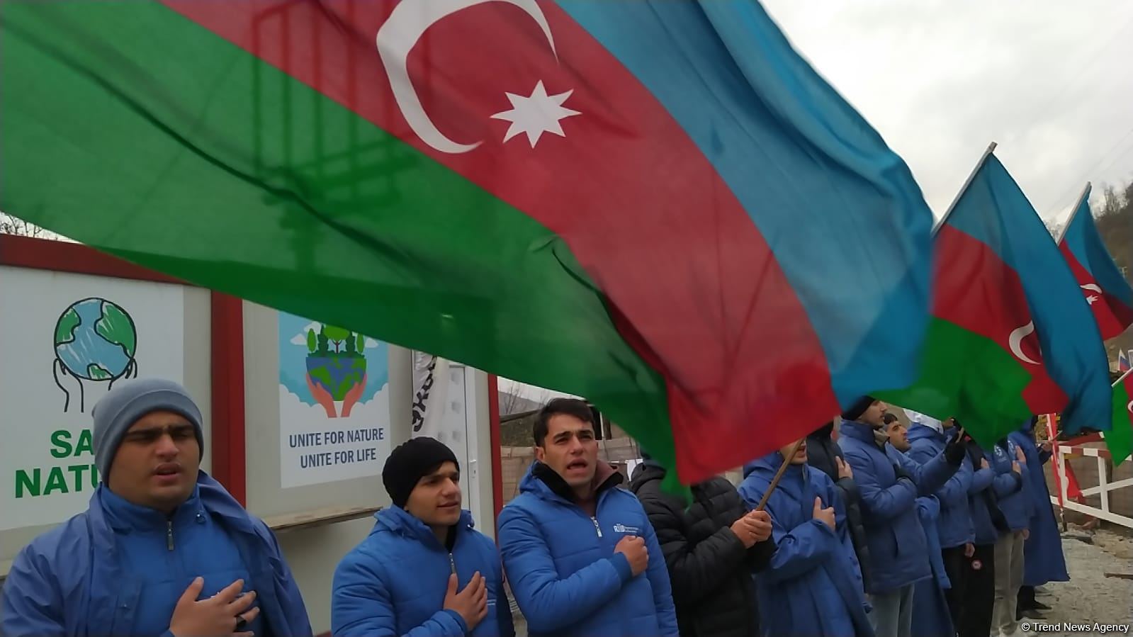 Laçın-Xankəndi yolunda etiraz aksiyası 110 gündür davam edir (FOTO)