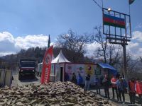 Sülhməramlılara aid 63 maşın Laçın yolundan maneəsiz keçib (FOTO)