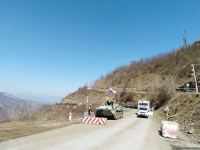 Sülhməramlılara aid 63 maşın Laçın yolundan maneəsiz keçib (FOTO)