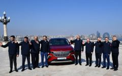Türkiyənin ilk yerli elektromobili “Togg” Prezident İlham Əliyevə təqdim olunub (FOTO/VIDEO) (YENİLƏNİB)