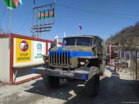 Sülhməramlılara aid 21 maşın Laçın yolundan maneəsiz keçib (FOTO)