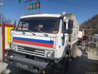 Sülhməramlılara aid 21 maşın Laçın yolundan maneəsiz keçib (FOTO)