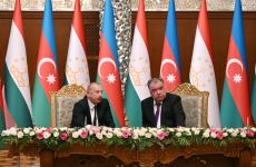 Azərbaycan-Tacikistan sənədləri imzalanıb (FOTO/VİDEO) (YENİLƏNİB)