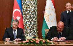 Azərbaycan-Tacikistan sənədləri imzalanıb (FOTO/VİDEO) (YENİLƏNİB)