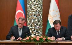 Azərbaycan-Tacikistan sənədləri imzalanıb (FOTO/VİDEO) (YENİLƏNİB)
