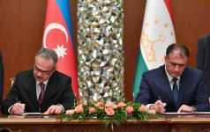 Azərbaycan-Tacikistan sənədləri imzalanıb (FOTO/VİDEO) (YENİLƏNİB)