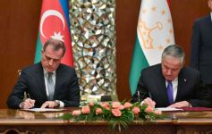 Azərbaycan-Tacikistan sənədləri imzalanıb (FOTO/VİDEO) (YENİLƏNİB)