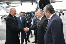 Prezident İlham Əliyev Tacikistana dövlət səfərinə gəlib (FOTO/VİDEO)