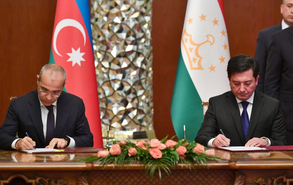 Azərbaycan-Tacikistan sənədləri imzalanıb (FOTO/VİDEO) (YENİLƏNİB)