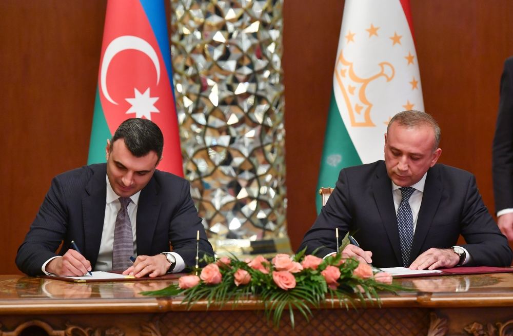 Azərbaycan-Tacikistan sənədləri imzalanıb (FOTO/VİDEO) (YENİLƏNİB)