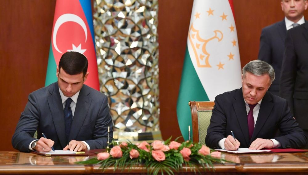 Azərbaycan-Tacikistan sənədləri imzalanıb (FOTO/VİDEO) (YENİLƏNİB)