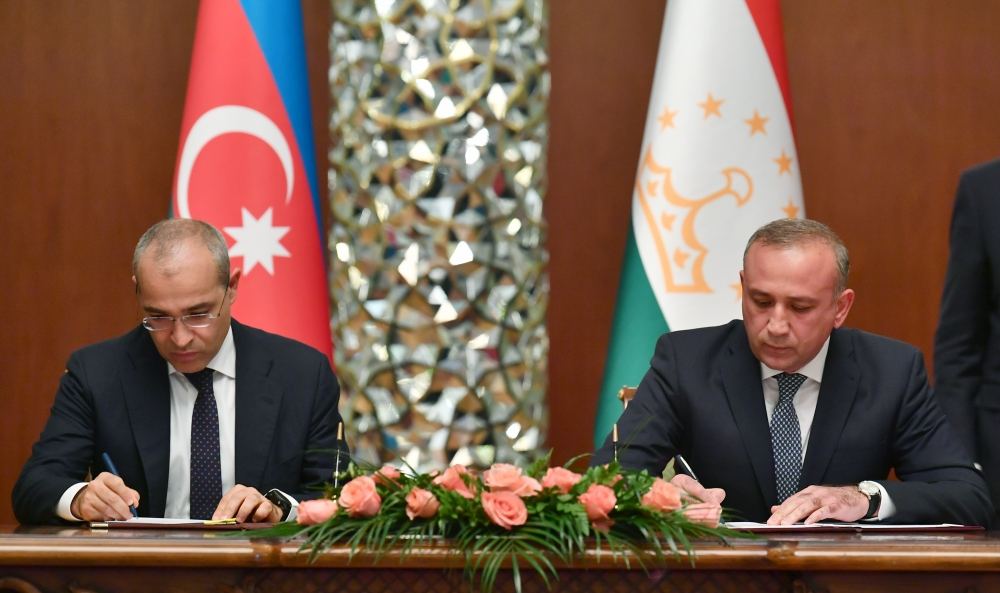 Azərbaycan-Tacikistan sənədləri imzalanıb (FOTO/VİDEO) (YENİLƏNİB)