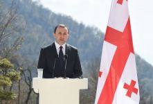 Prezident İlham Əliyev və Gürcüstanın Baş naziri İraklı Qaribaşvili mətbuata bəyanatlarla çıxış ediblər (FOTO/VİDEO) (YENİLƏNİB)