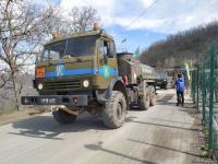 Sülhməramlılara aid 29 avtomobil Laçın yolundan maneəsiz keçib (FOTO)