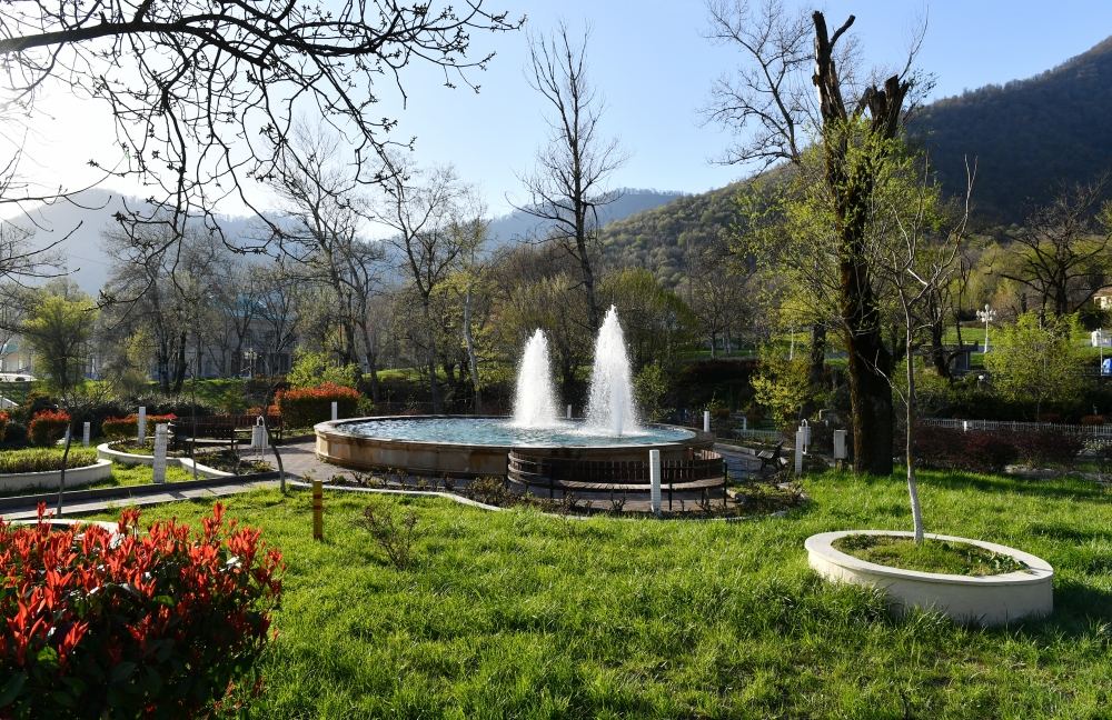 Gürcüstanın Baş naziri İrakli Qaribaşvili Qəbələ şəhəri ilə tanış edilib (FOTO/VİDEO)
