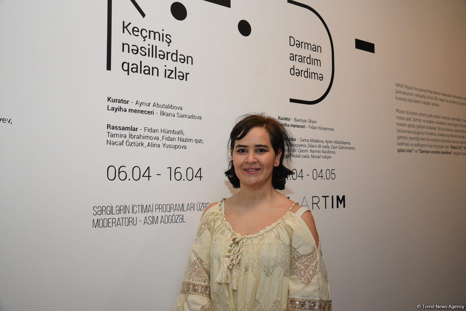 YARAT Müasir İncəsənət Məktəbinin tələbələrinin “Keçmiş̧ nəsillərdən qalan izlər” sərgisi açılıb (FOTO)