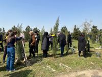 Ulu öndər Heydər Əliyevin 100 illiyinə həsr olunmuş ağacəkmə aksiyası keçirilib (FOTO)