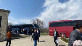 TÜRKSOY-un UNESCO üzrə nümayəndə heyəti Şuşada səfərdə olub (FOTO)